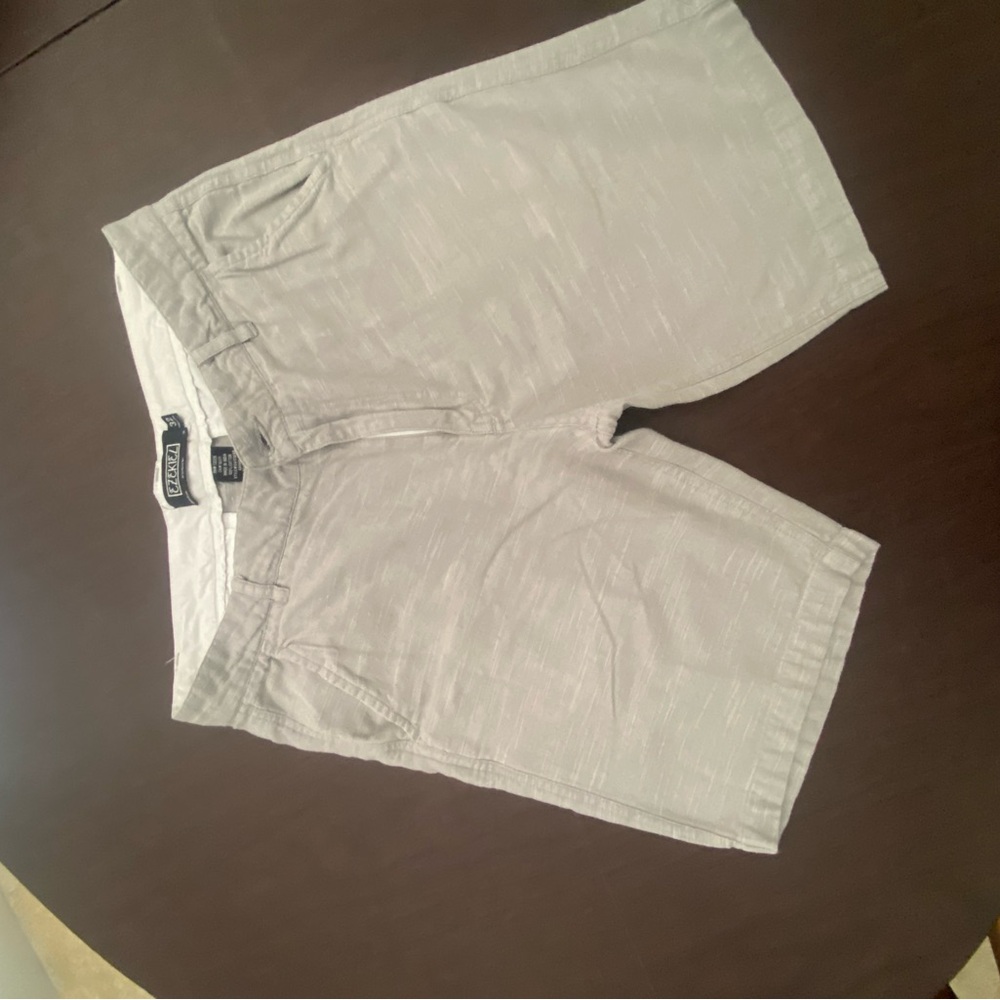 Gray Casual Men Shorts